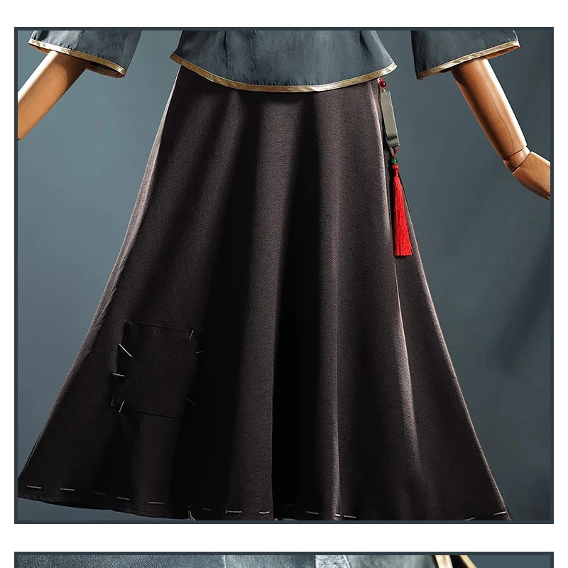 Identity V Antiquarian Qi Shiyi Costume Adult Polyester Set