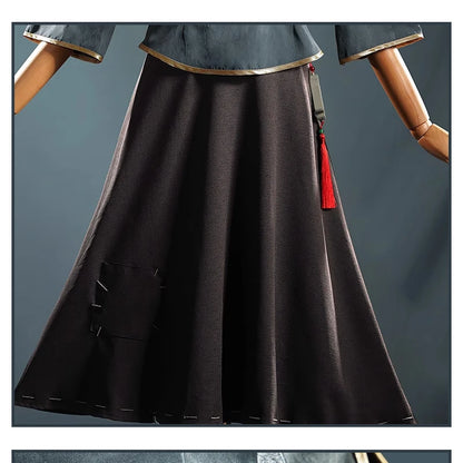 Identity V Antiquarian Qi Shiyi Costume Adult Polyester Set
