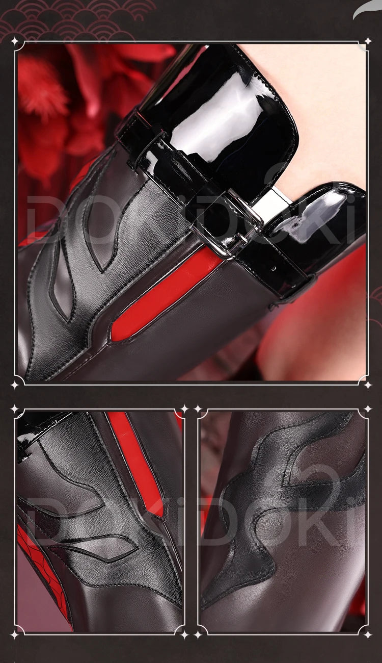 Acheron Cosplay Shoes Game Honkai: Star Rail Cosplay DokiDoki-SR Honkai Female Cosplay Acheron Shoes Boots