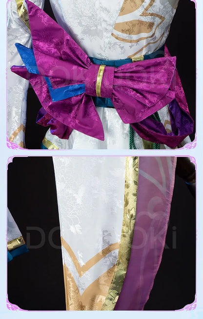Lux Luxannaa Cosplay Costume Game DokiDoki-R Women Spirit Blossom Costume Lux Cosplay Dress Halloween