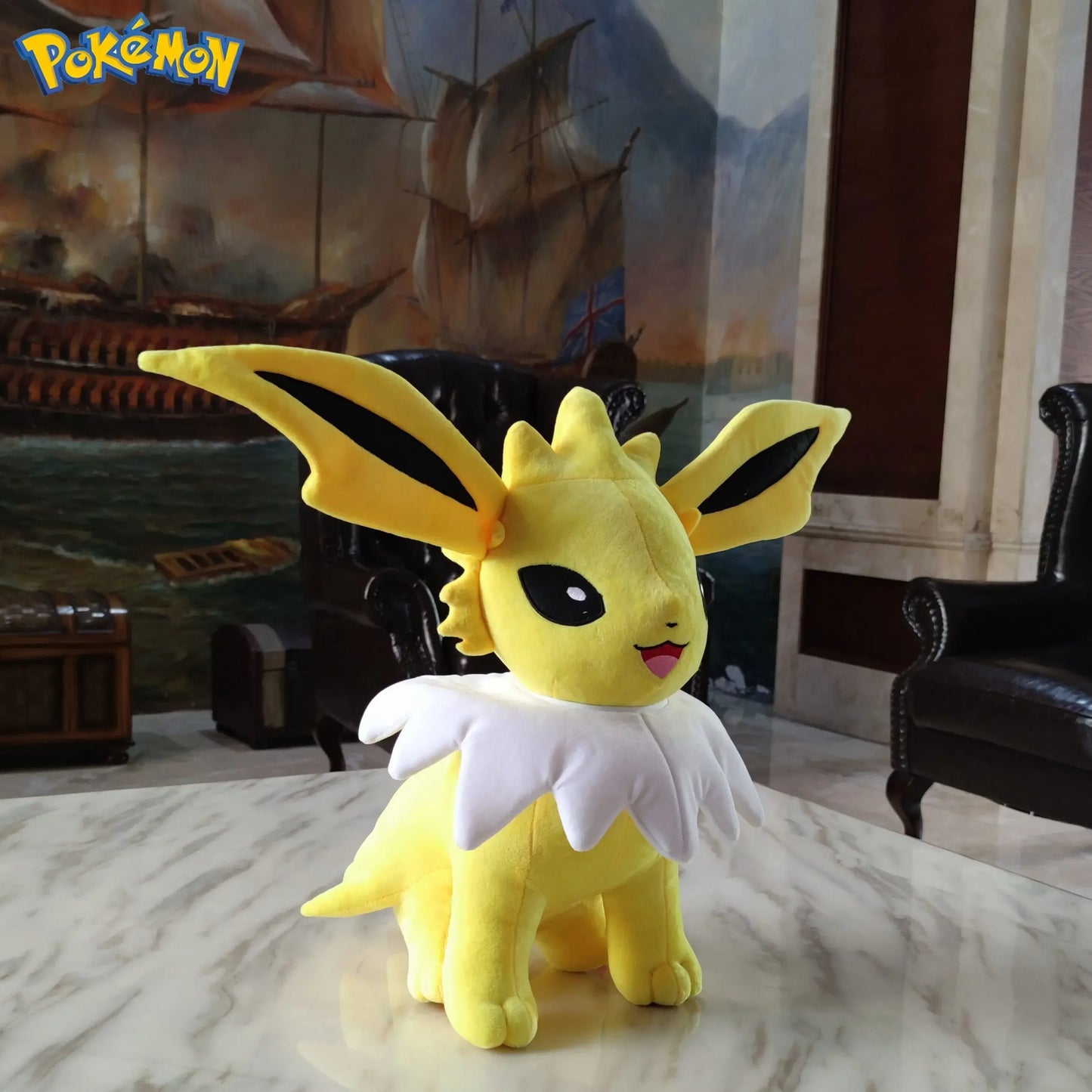 100CM Pokémon Jolteon Plushies Cartoon Anime Stuffed Kawaii Ornament Comfortable Soft Doll Big Size Children Toy Peluche Gift