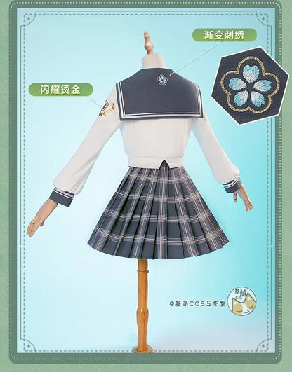 Firefly Cosplay Costume Spring Missive Outfit JK Uniform Honkai Star Rail New Skin Metal Props Halloween Party Women Girl iCoser