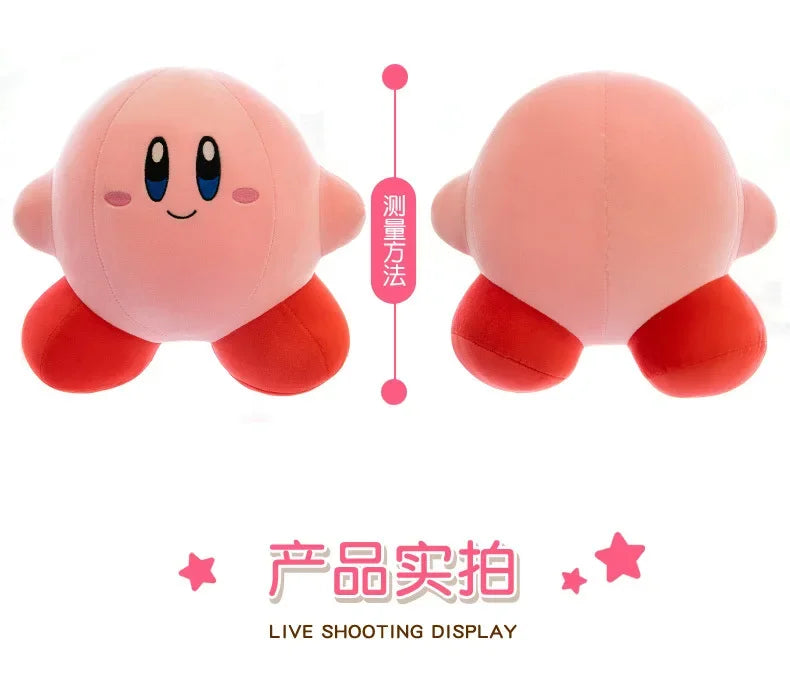 50cm Big Size Star Kirby Anime Plush Stuffed Doll Pink Plushies Room Decoration Kawaii Peluche Pillow Children's Holiday Gift