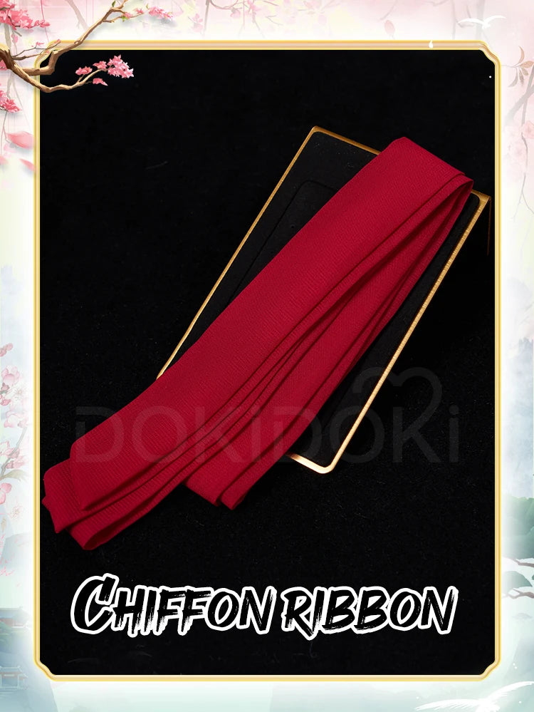 IN STOCK Wei Wuxian Lace Wig Anime Mo Dao Zu Shi DokiDoki Cosplay Yiling Patriarch Lace Wig Cosplay Chinese Antique Wig