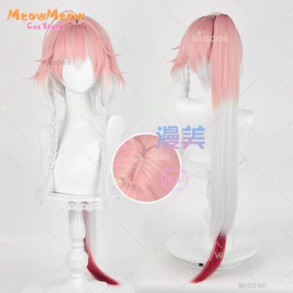 Wuthering Waves Changli LiaoYunJinHuang Cosplay Set Polyester - wig / XXXL