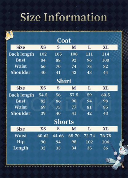 IN STOCK Misha Cosplay Costume Game Honkai: Star Rail Cosplay DokiDoki-R Honkai Men Costume Misha Cosplay