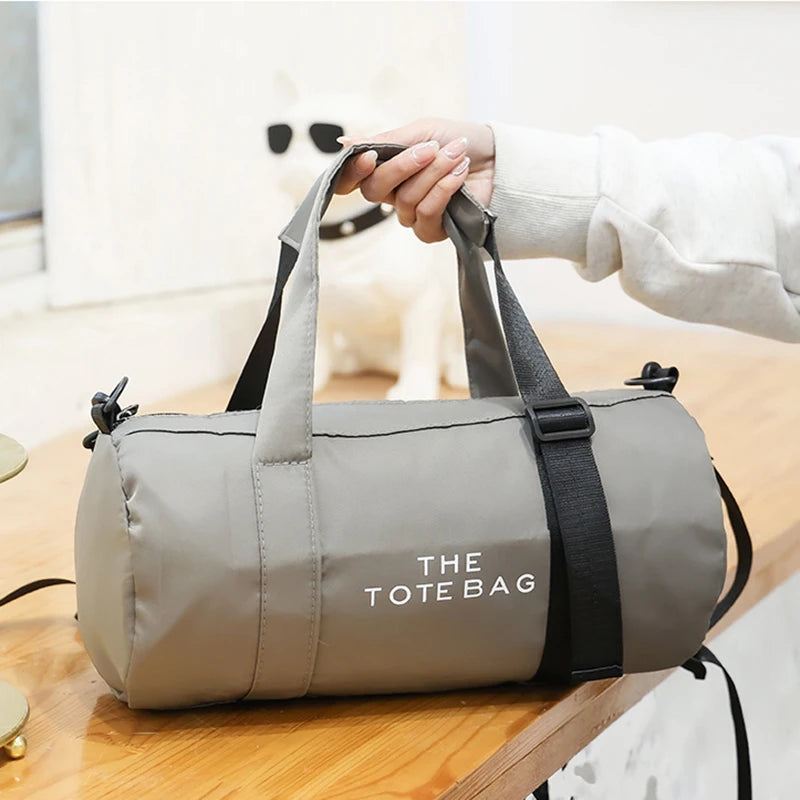 Small Fashion Gym Fitness Bag for Women – Yoga Sports Travel Weekender Mini Shoulder Duffle Handbag