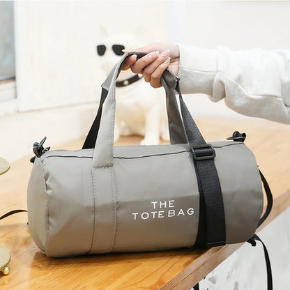 Small Fashion Gym Fitness Bag for Women – Yoga Sports Travel Weekender Mini Shoulder Duffle Handbag