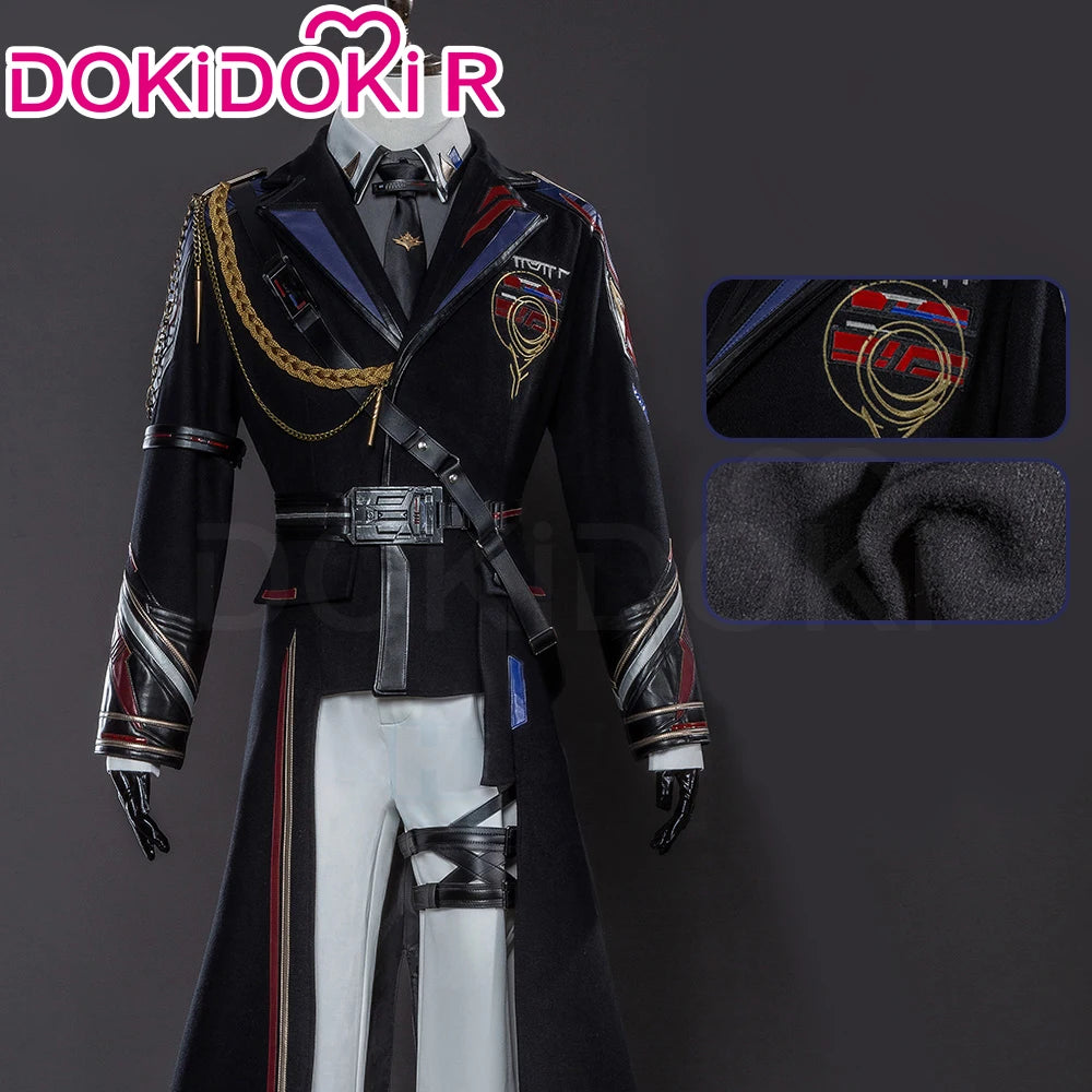 Caleb MC Cosplay Costume Game Love and Deepspace【XS-2XL】DokiDoki-R Men Women Pilot Uniform Xia Yizhou Hat Plus Size