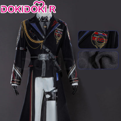 Caleb MC Cosplay Costume Game Love and Deepspace【XS-2XL】DokiDoki-R Men Women Pilot Uniform Xia Yizhou Hat Plus Size