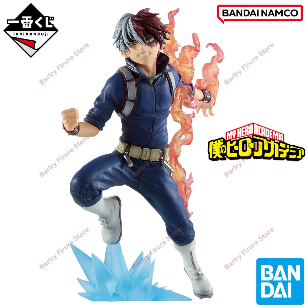 Bandai Ichiban Kuji My Hero Academia Ochaco Uraraka Deku Bakugou 12-18cm PVC Model
