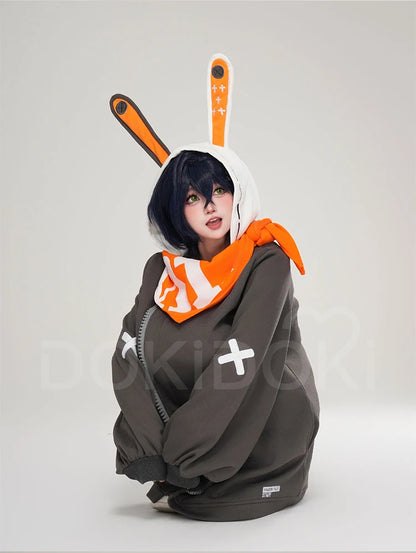 IN STOCK Eous Sharkboo Bangboo Luckyboo Doujin Cosplay Costume Game Zenless Zone Zero【S-3XL】DokiDoki-R Women Hoodie Plus Size