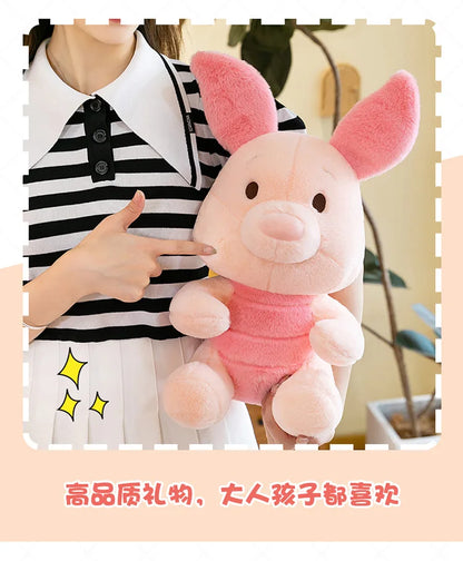 55/70/85cm Big Size Disney Piglet Kawaii Anime Plush Stuffed Doll Cartoon Room Decoration Plush Pillow Children's Holiday Gifts