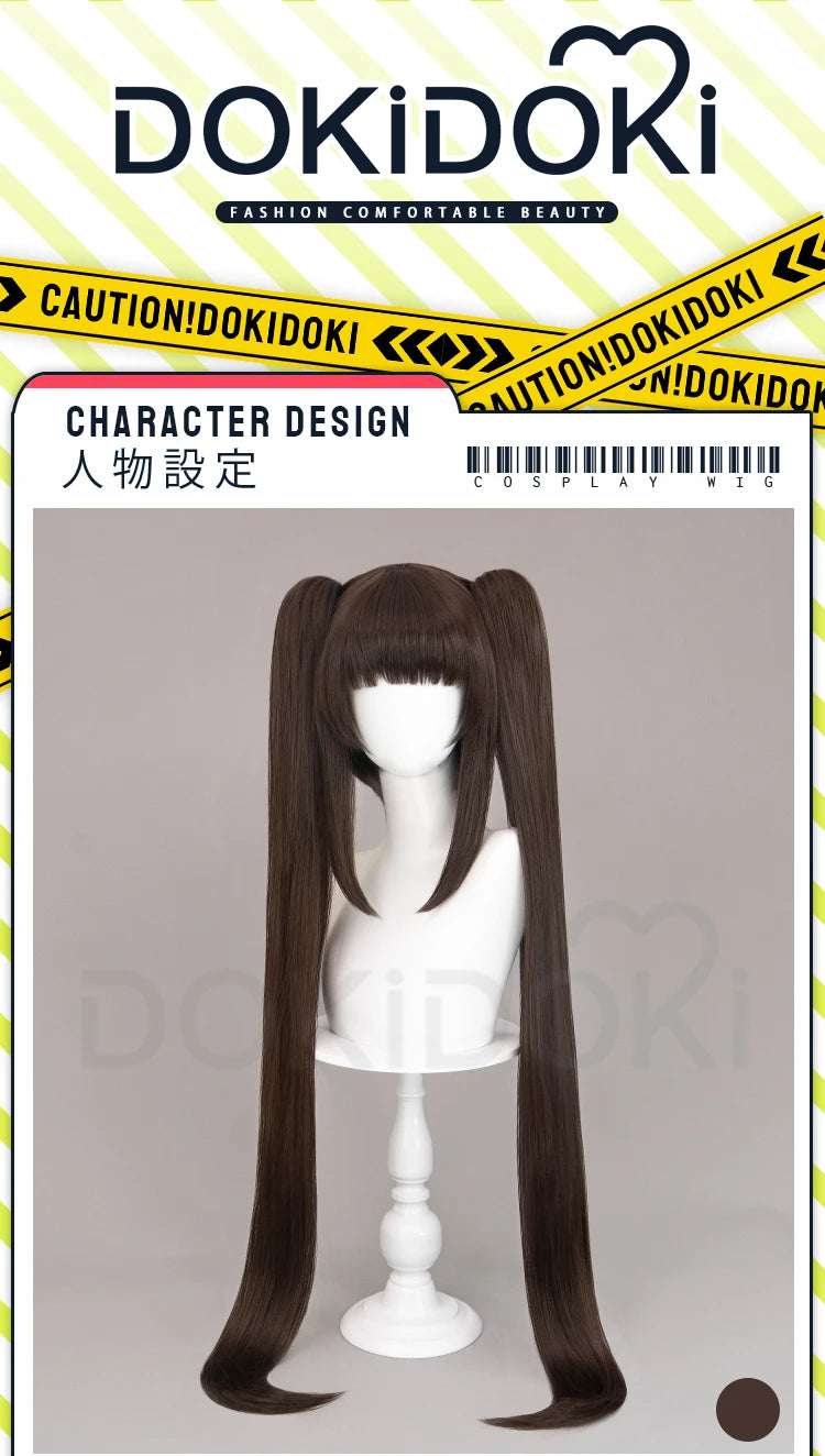 IN STOCK Chocola /Vanilla Wig Nekopara Cosplay DokiDoki Halloween Wig Long brown Hair Chocola Cosplay Ears Vanilla Free Wig Cap