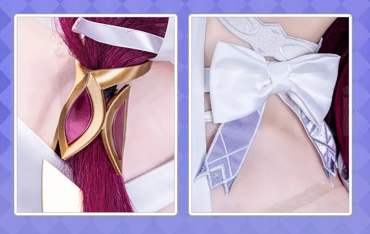 Columbina Cosplay Costume Genshin Impact【S-2XL】DokiDoki-R Nod-Krai Women Dress Columbina Hypersalenia Plus Size