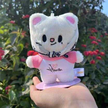Skzoo Cartoon Stuffed Animals Plush Doll Korean Wolfchan Leebit Dwaekki Hanquokka Jiniret Bbokari Stray Kids Fans Gift Toy