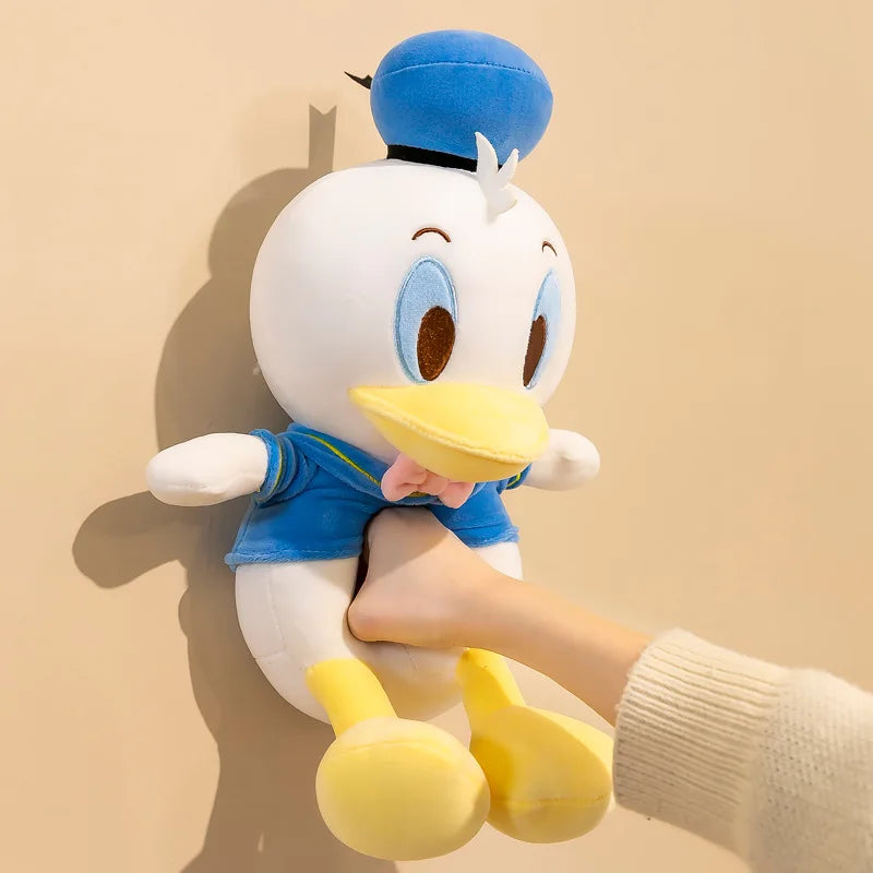 Disney Donald Duck Daisy Giant Plush Dolls Hot Toys Kawaii Soft Pillow Stuffed Animal Couple Dolls Birthday Xmas Gifts for Kids
