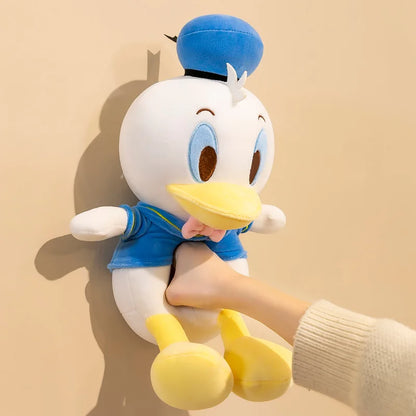 Disney Donald Duck Daisy Giant Plush Dolls Hot Toys Kawaii Soft Pillow Stuffed Animal Couple Dolls Birthday Xmas Gifts for Kids
