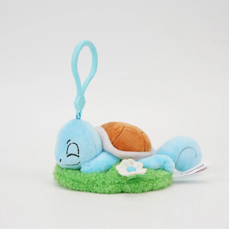 Animal Pokemon Pikachu Eevee Bulbasaur Charmander Jigglypuff Squirtle Kawaii Plush Toys Pendant Keyring Keychain Birthday Gifts