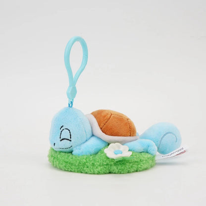 Animal Pokemon Pikachu Eevee Bulbasaur Charmander Jigglypuff Squirtle Kawaii Plush Toys Pendant Keyring Keychain Birthday Gifts