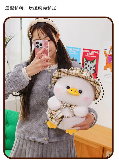 New 25/35/45cm Kawaii Cute Gentleman Duck Plush Toy Children's Pillow Doll Interior Decoration Boys and Girls Birthday Gifts
