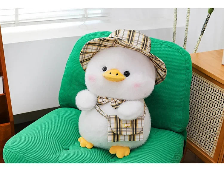 New 25/35/45cm Kawaii Cute Gentleman Duck Plush Toy Children's Pillow Doll Interior Decoration Boys and Girls Birthday Gifts