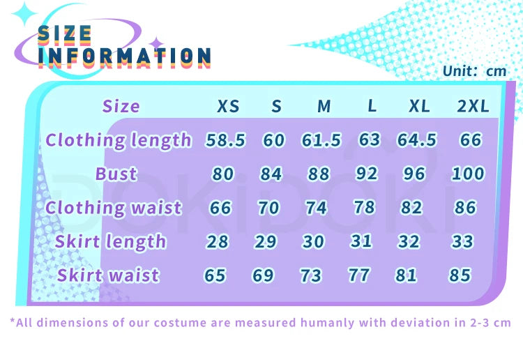 IN STOCK Mikuu Cosplay Costume Game Cosplay【XS-2XL】DokiDoki-R Mikku 16th Anniversary Women Uniform Costume Dress Plus Size