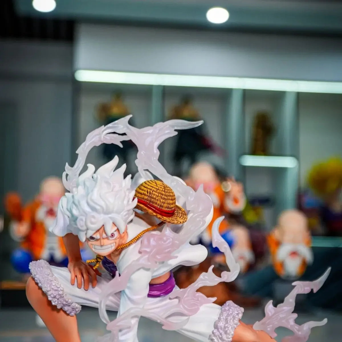 16cm One Piece Luffy Anime Figure Nika Luffy JT Gear Second Action Figurine Straw Hat Statue 2 Colors PVC Model Collect Toy Gift