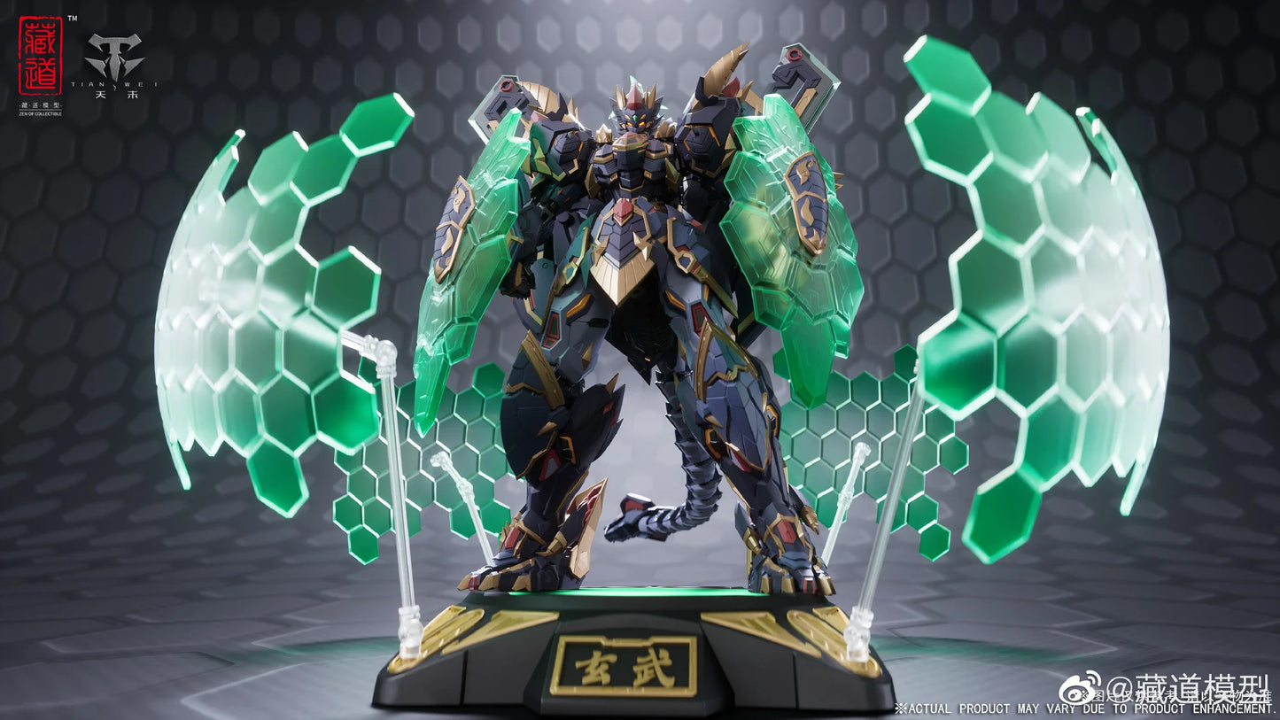 【In Stock】 Tang Dao Model Collectible Alloy Mecha Action Figure Four Holy Beasts Xuanwu CD-04 Finished Product National Creation