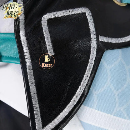 Honkai Star Rail Dan Heng Permansor Terrae Cosplay Costume Wig Uniform Halloween Party for Women Men Girls Carnival Props Outfit