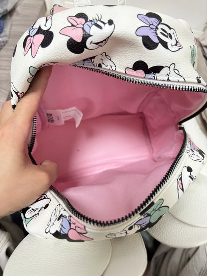 New Disney Bag Cute Cartoon Disneyland Minnie Backpack Girl Mini Cartoon Casual Backpack Christmas Gift
