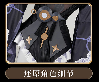 Zenless Zone Zero Yixuan Cosplay Costume Wig Trails of Ink Uniform New Skin Yunkui Summit Halloween Party for Women Girls iCoser