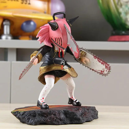 Devil Hunter Anya Forger Cos Chainsaw Man Animal Figure Peripheral Models Figurines Gk Desktop Ornaments Surprise Holiday Gifts
