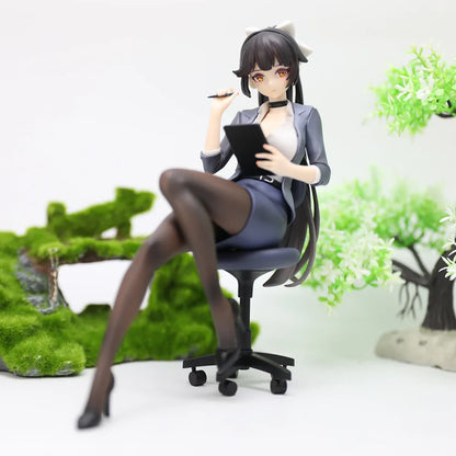 18cm Azur Lane Takao Ver Girl 1/6 Figure Pvc Action Anime Model Game Statue Adult Collectible Doll Toys Xmas Gift