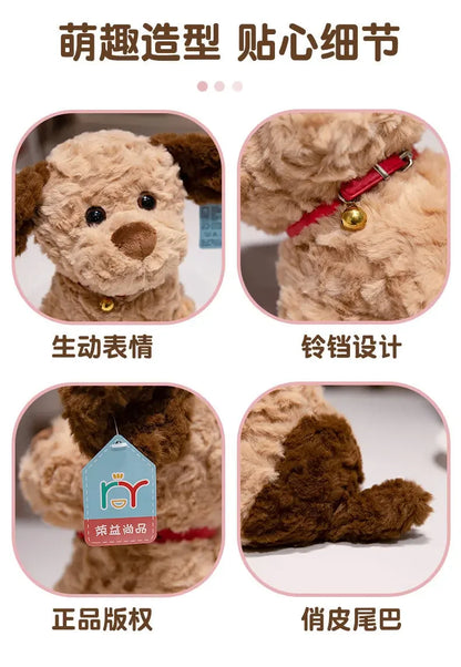 Cute Dog Plush Toy Soft Kawaii Puppy Doll Cartoon Animal Corgi Shiba Inu Pug Dog Stuffed Pillow Children Birthday Christmas Gift