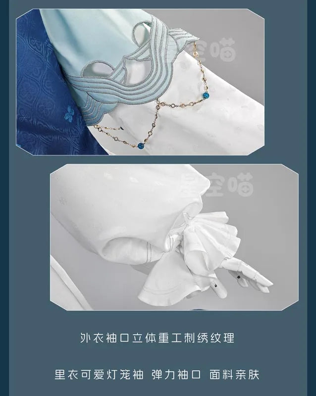 Wuthering Waves Phoebe Cosplay Costume Wig Dress Hat Headwear Game Outfit Uniform Socks Halloween Party for Women Girls Props