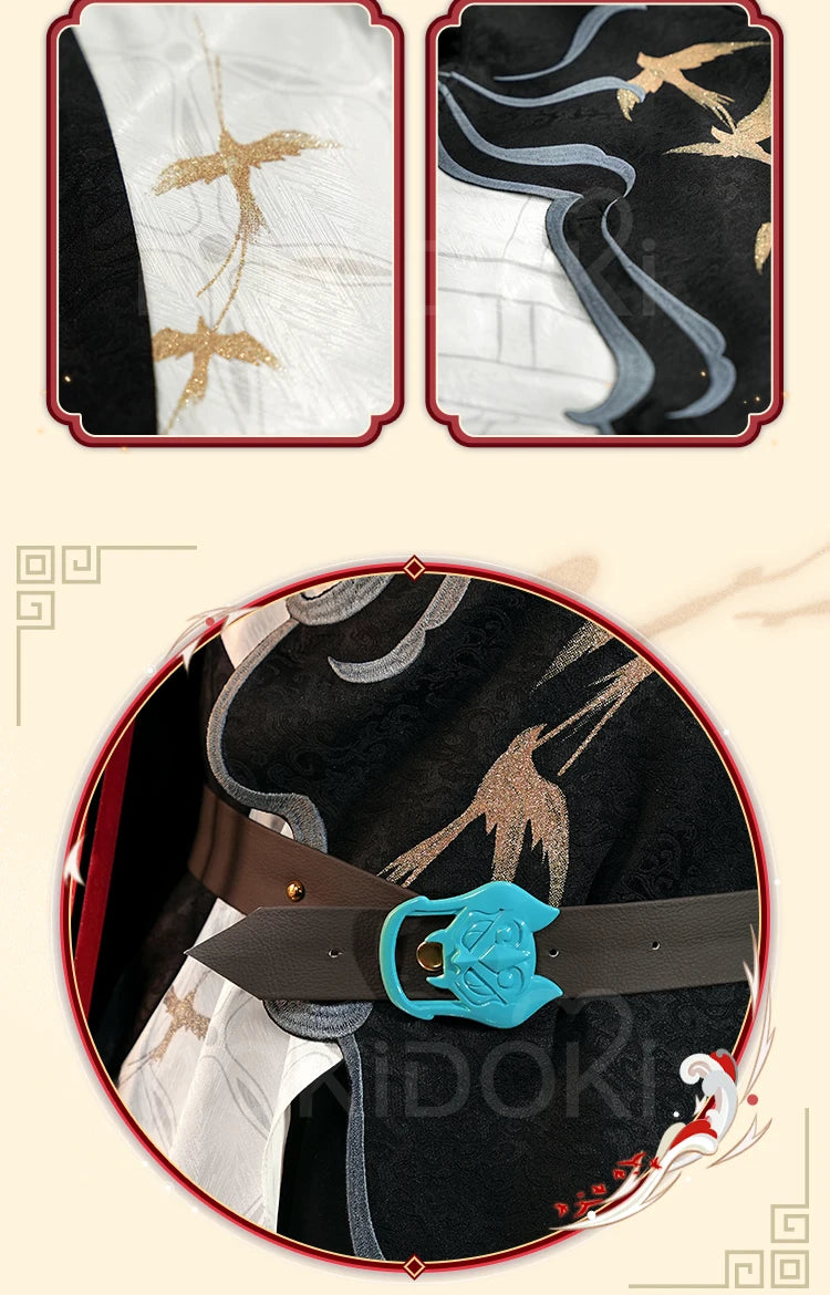 IN STOCK Jing Yuan Blade Doujin Cosplay Game Honkai: Star Rail DokiDoki-SR Men Antiquity Halloween Costume Jingyuan HSR