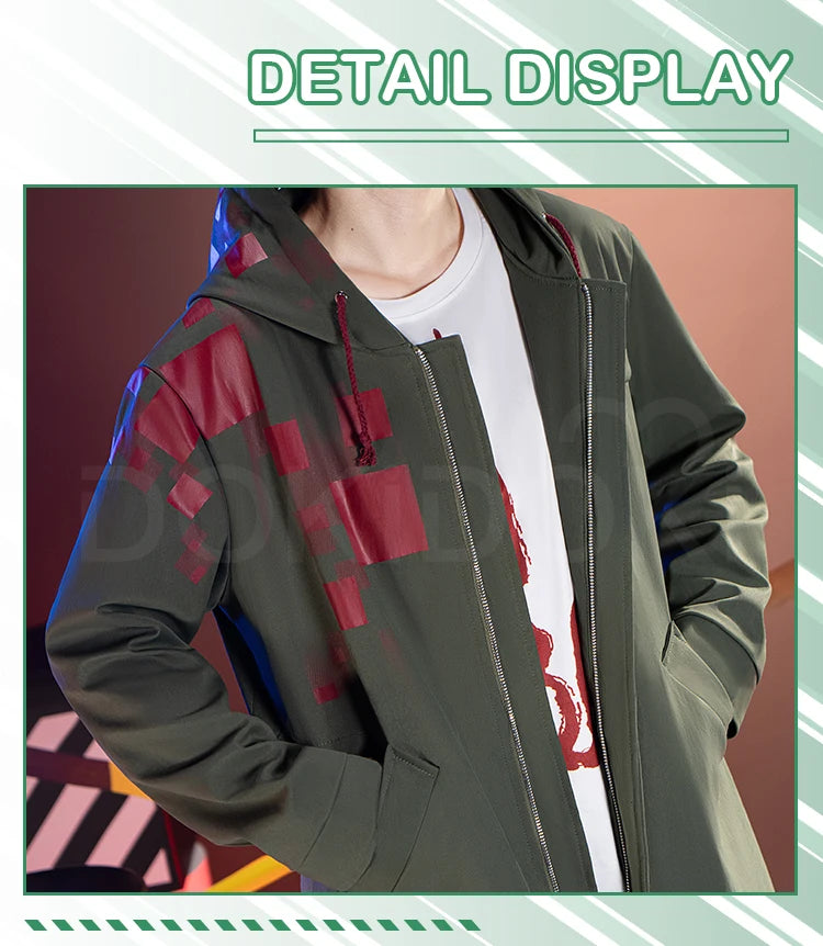 Komaedaa Nagitt Cosplay Costume Game【S-2XL】DokiDoki-R Men Costume Christmas Cosplay Daily Coat Plus Size
