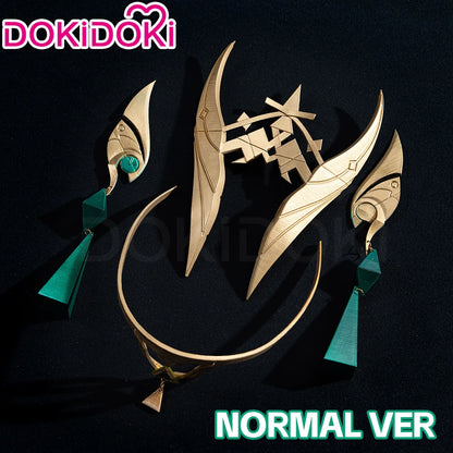 IN STOCK Ineffa Nefer Jahoda Flins Wig Game Genshin Impact DokiDoki Men Gradient Deying Hair Flins Cosplay Free Cap Halloween