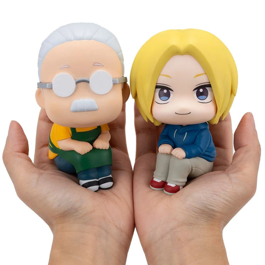 10cm Sakamoto Days Anime Figure Look Up Sakamoto Tarou Action Figure Kawaii Asakura Shin Figurine PVC Collection Model Doll Toys