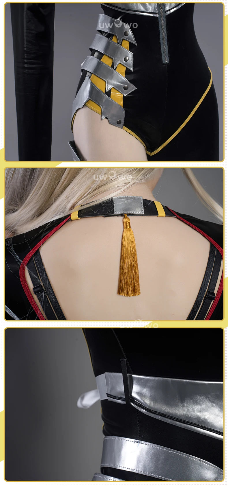 LAST BATCH UWOWO Genshin Impact Fanart Ningguang Auto Racing Suit Cosplay Costume