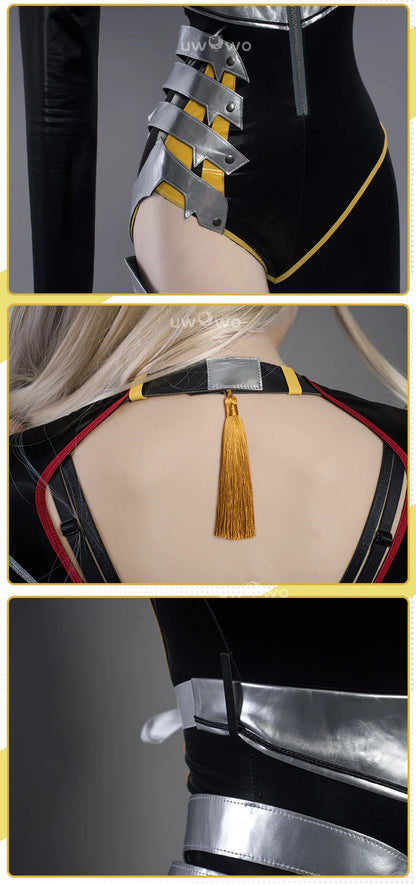 LAST BATCH UWOWO Genshin Impact Fanart Ningguang Auto Racing Suit Cosplay Costume