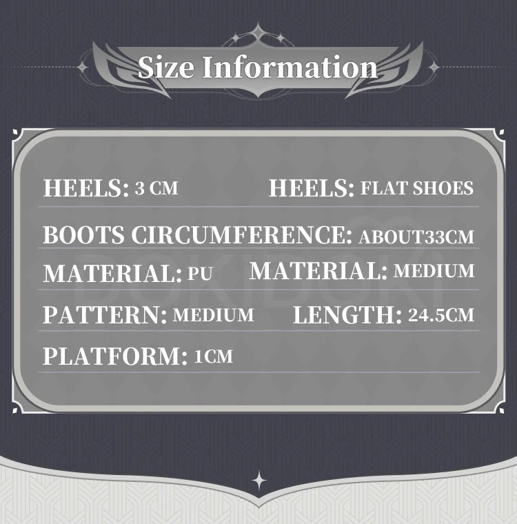 IN STOCK Rover Qiuyuan Cosplay Shoes Game Wuthering Waves DokiDoki-SR Black Leather Shoes Rover Cosplay Men Christmas Long Boots