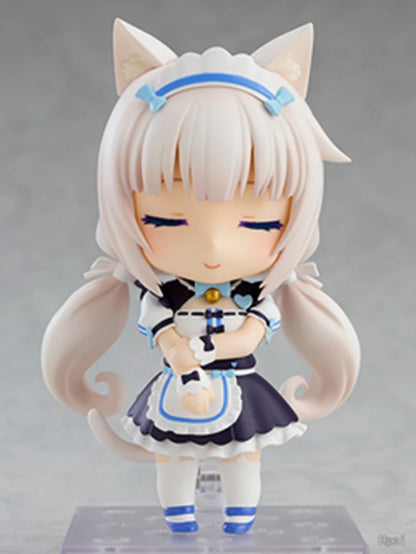 Anime NEKOPARA Figure OB11 #1238 Chocolates Vanilla Action Figure Cat Style Model PVC Static Toys Gift Doll Cat Maid 10cm