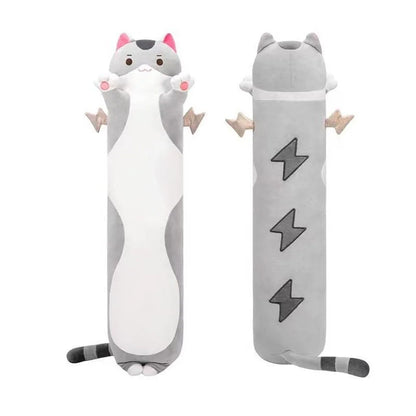 New Long Cat Plush Pillow Wings Colorful Sofa Pillow Bed Pillow Doll Plush Toy Doll Children's Birthday Christmas Gift