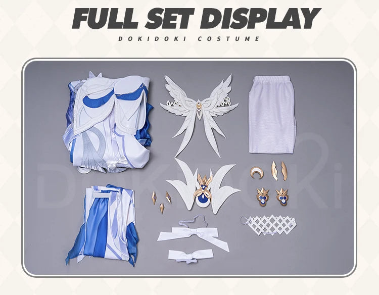 IN STOCK Columbina Cosplay Costume Game Genshin Impact【XS-3XL】DokiDoki-N Nod-Krai Women Song of the Welkin Moon Plus Size
