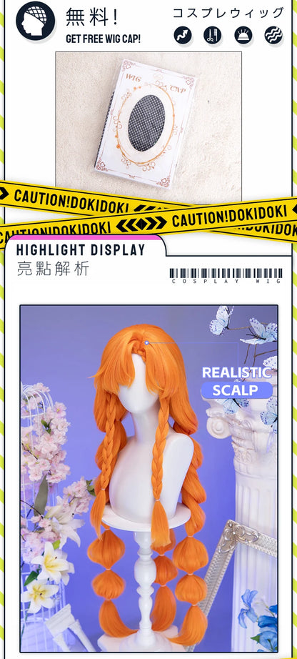 IN STOCK Lucilla Mornye Lynae Sigrika Phrolova Lupa Qiuyuan CHISA Buling Wig Game Wuthering Waves DokiDoki Women Free Wig Cap