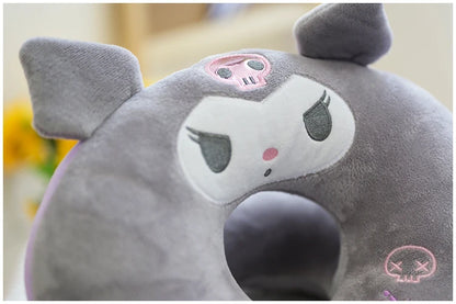 Cute My Melody Kuromi Nap Pillow Lovely Hollow Hand Rests Office Classroom StellaLou Cinnamoroll Pillow Cushion Gifts Washable