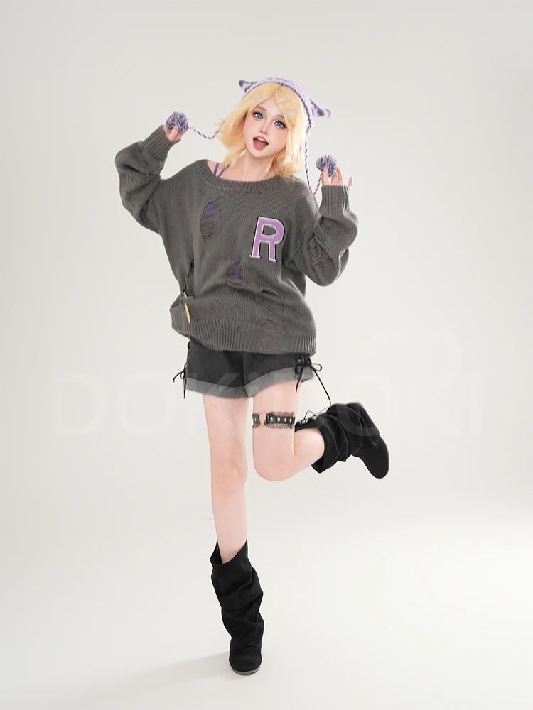 Rinn Mikuu Cosplay Costume DokiDoki-R Mikku Rinn Cosplay Women Cute Black Green Costume Set Mikuu Rinn Cosplay