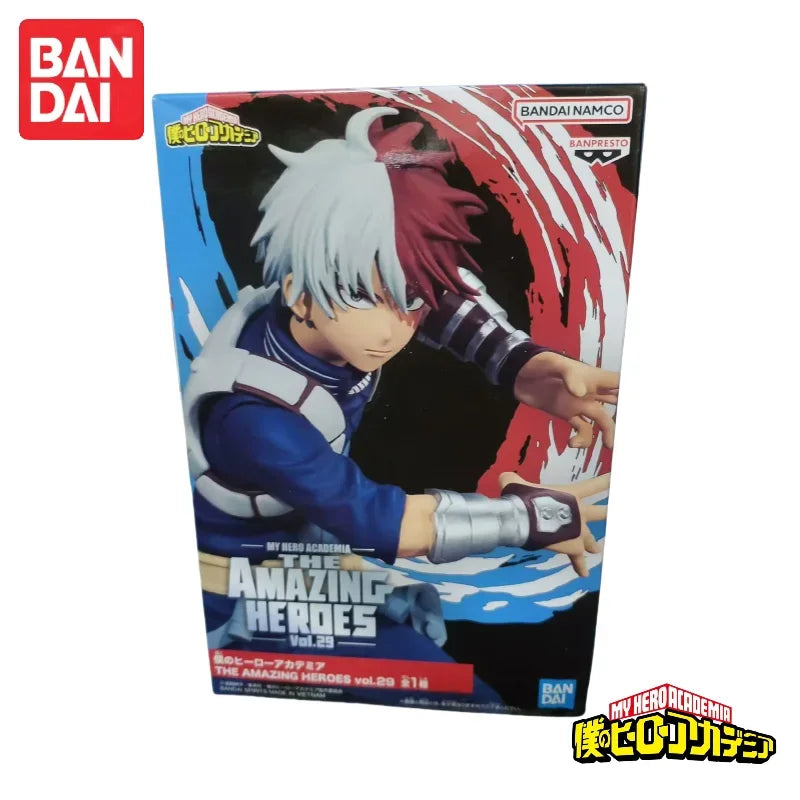 Bandai Banpresto In Stock My Hero Academia Todoroki Shoto Original The Amazing Heroes Vol.29 Action Figure Model Boxed Toys Gift